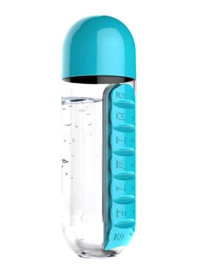 Pill Organizer Water Bottle