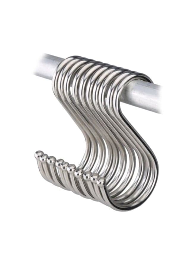 10-Piece Round Hanger Multicolour 10x8.4cm