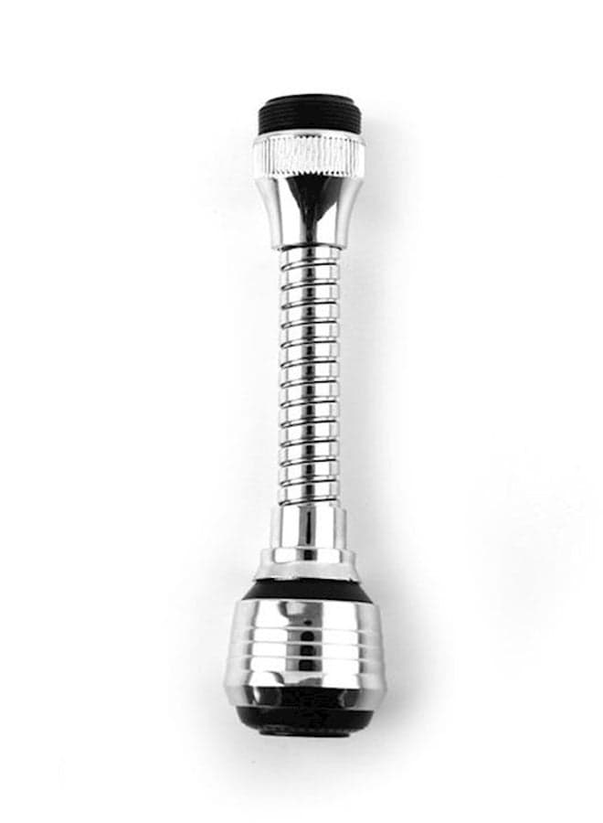 360 Degree Rotatable Water Faucet Silver