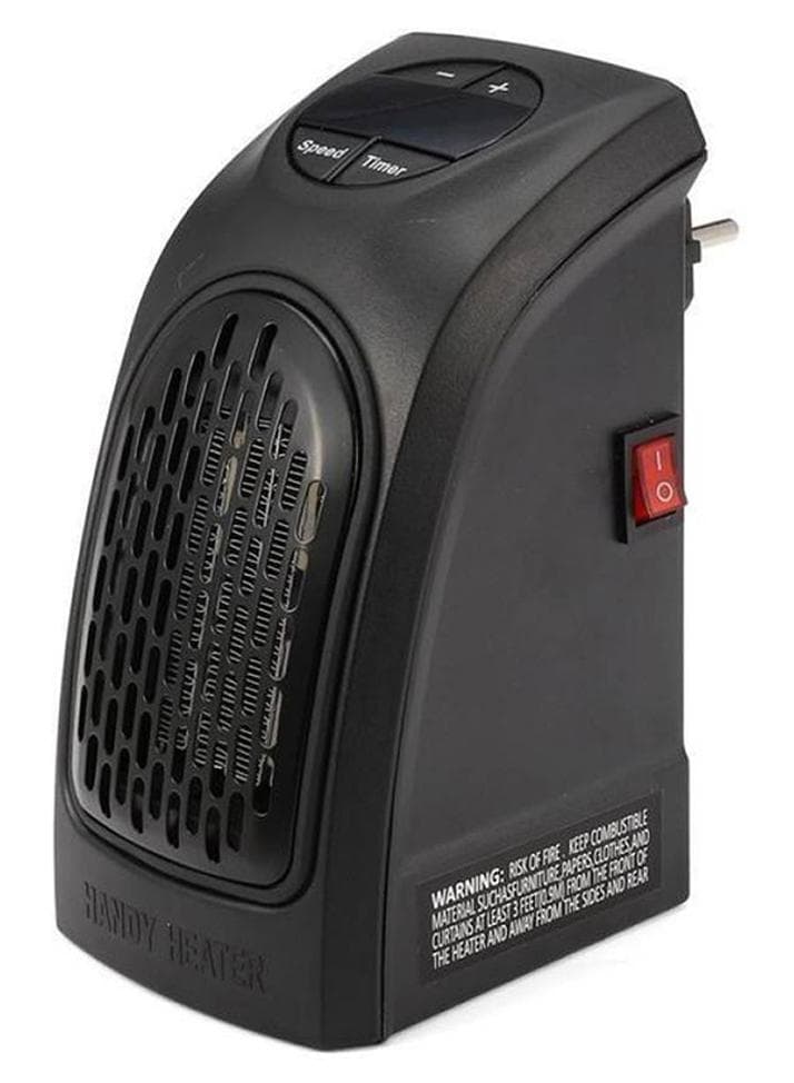 Portable Mini Electric Air Heater H19867 Black