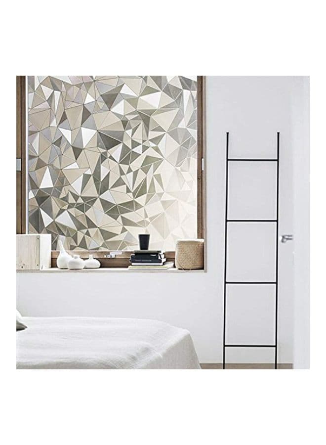 3D Cut Glass Effect Window Film Translucent 1.5x17.7x1.5inch