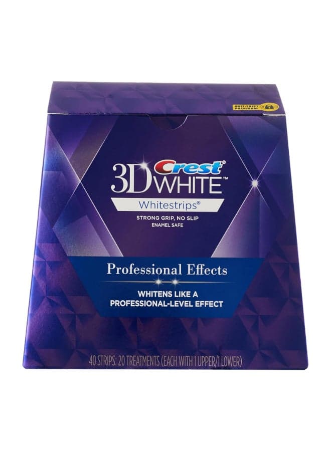 Crest40-Piece 3D WhiteStrips Dental Whitening Kit