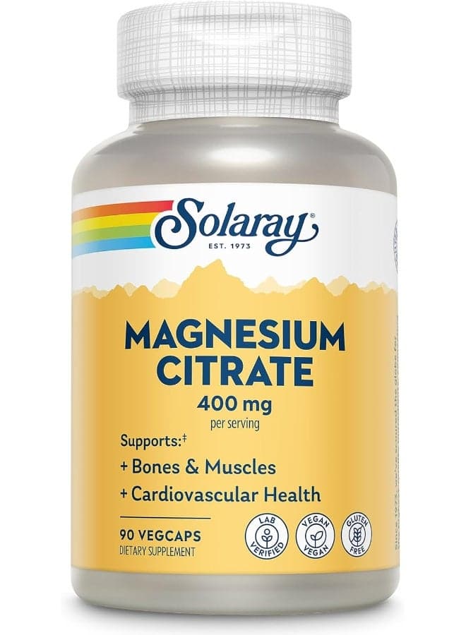 Magnesium Citrate 400 mg - 90 Capsules