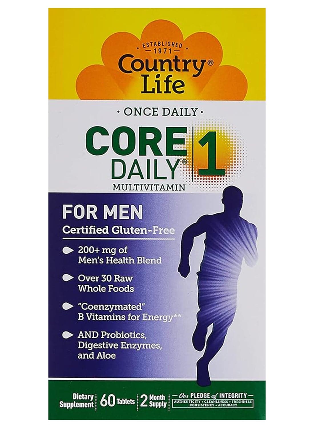 Core Daily-1 Multivitamins - 60 Tablets