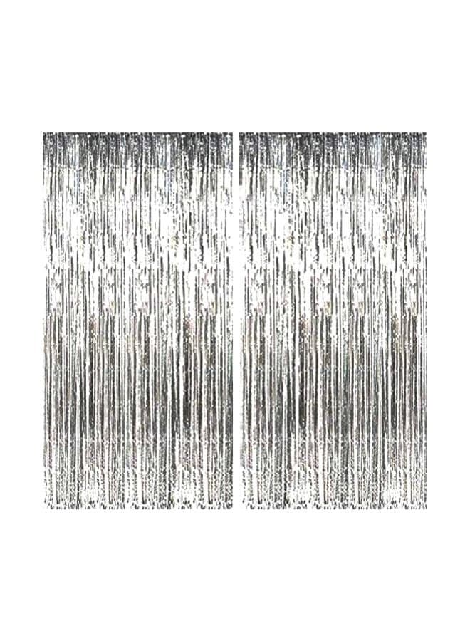 2-Piece Tassel Curtain Set 100901010903h