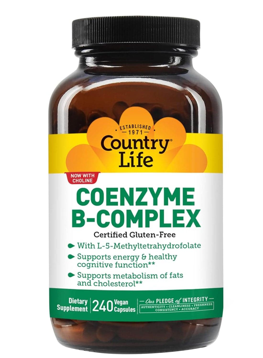 Coenzyme B-Complex - 240 Vegan Capsules