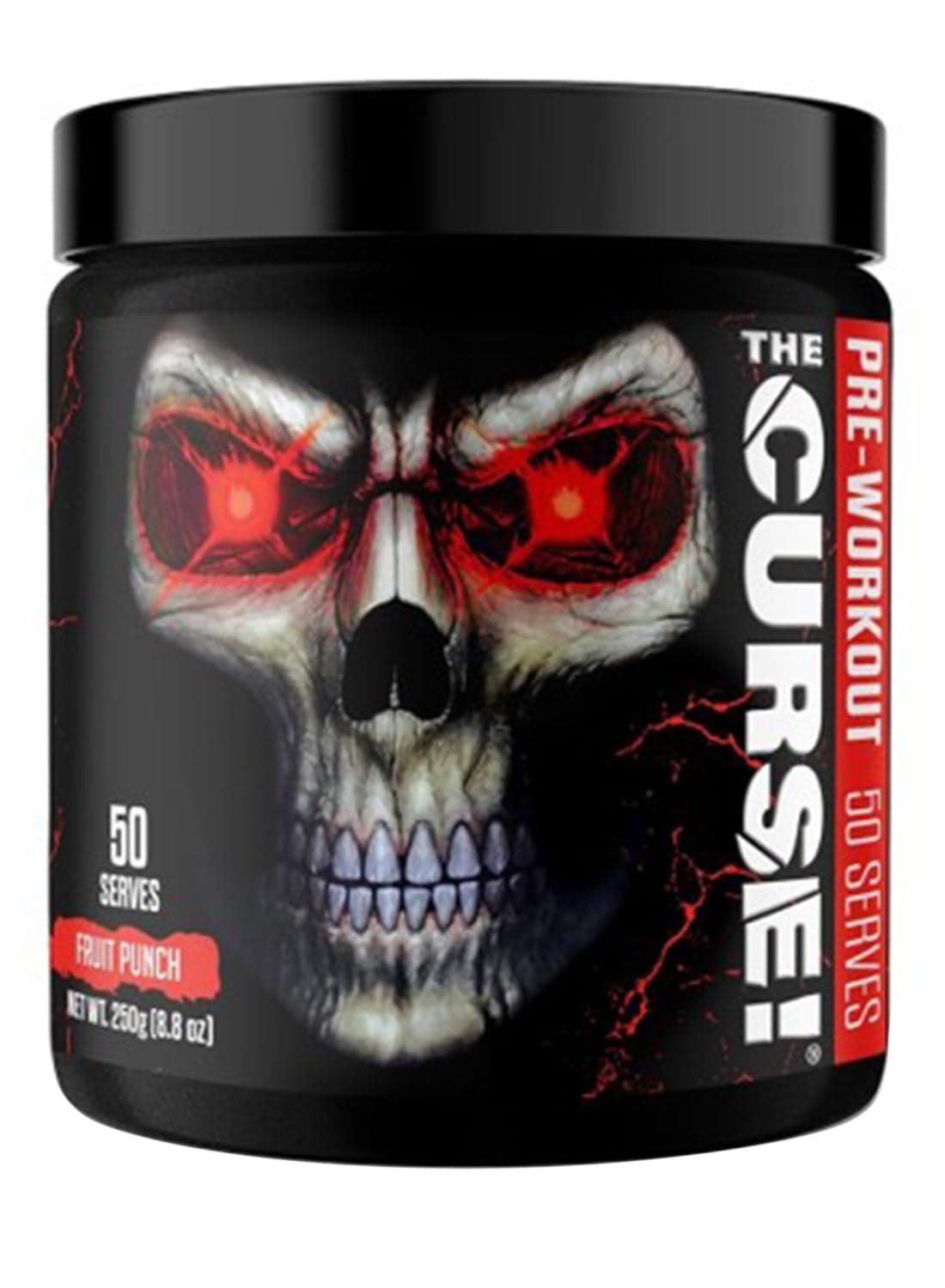 The Curse Pre Workout Fruit Punch - 50 Servings