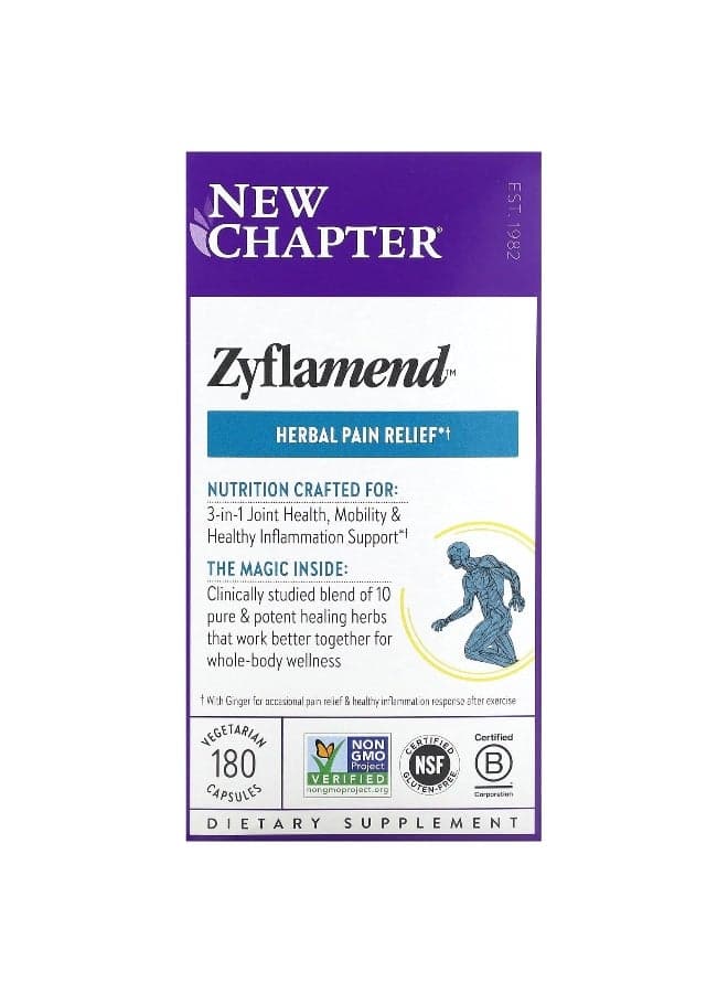 Zyflamend Whole Body Supplement - 180 Capsules
