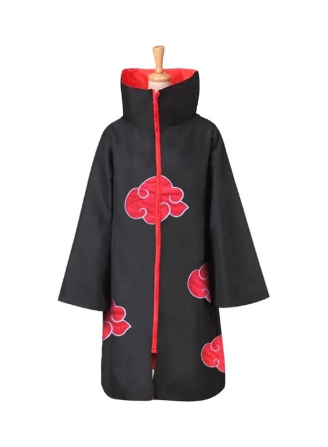 Akatsuki Cloak Sasuke Cosplay Costume M
