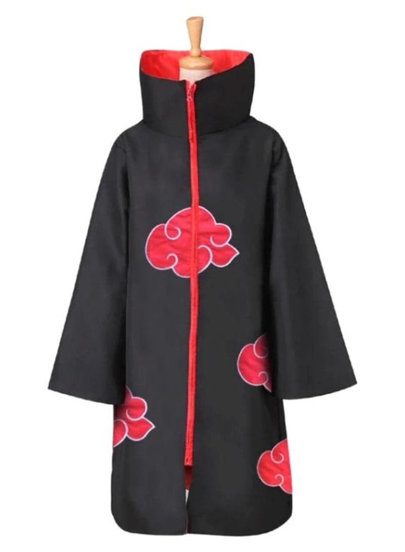 Akatsuki Cloak Sasuke Cosplay Costume L