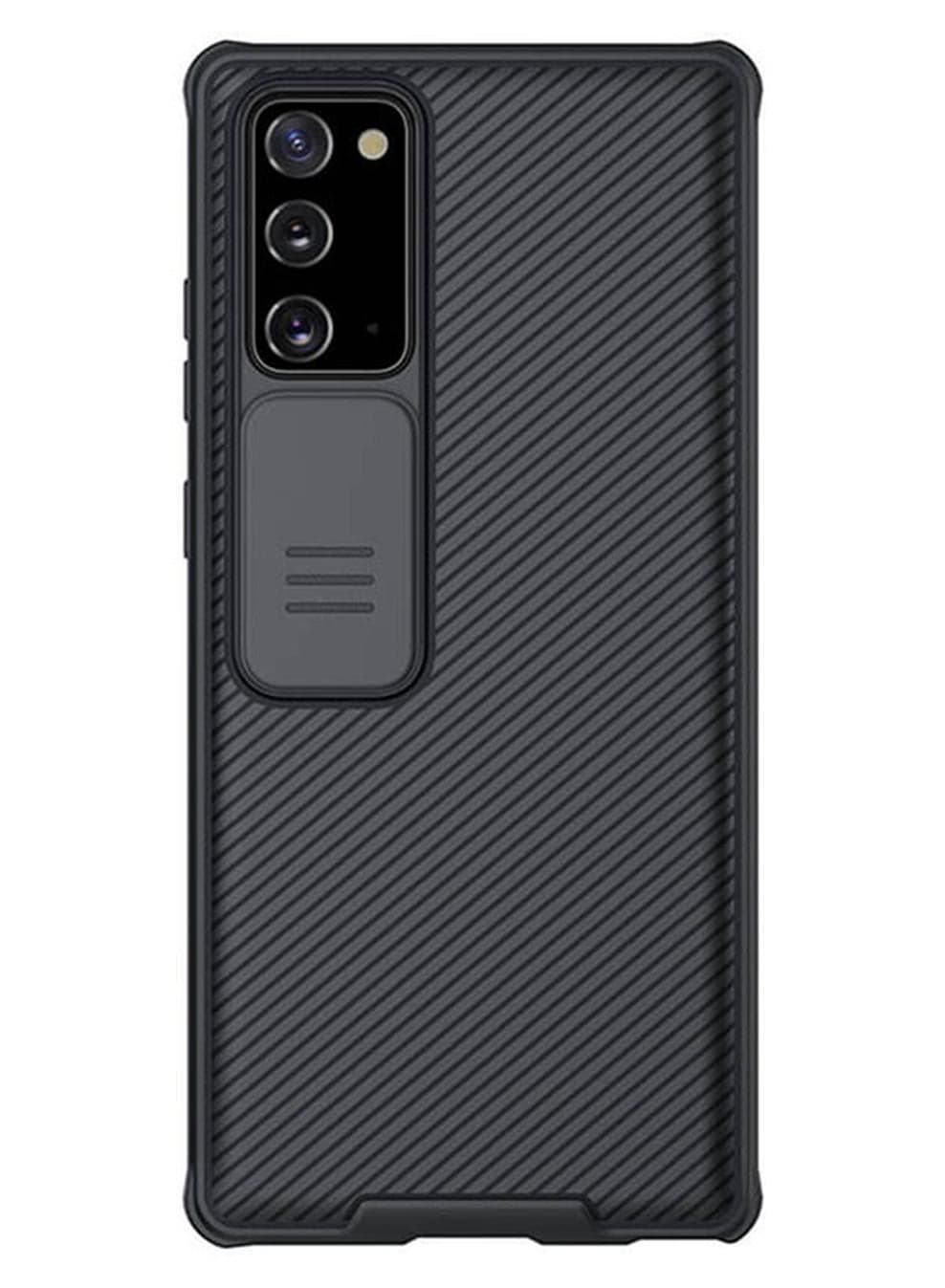 Cam Shield Series With Camera Slide Protective Case Cover For Samsung Galaxy Note 20 5G Black