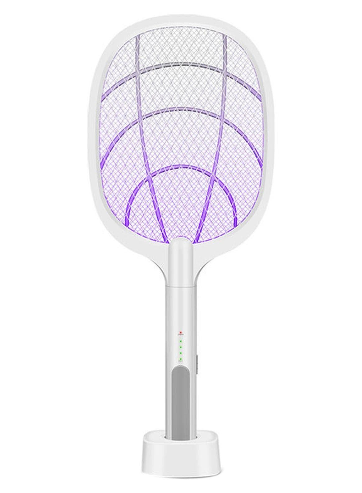 2 In1 USB Rechargeable Electric Swatter Multicolour 206x36x457mm