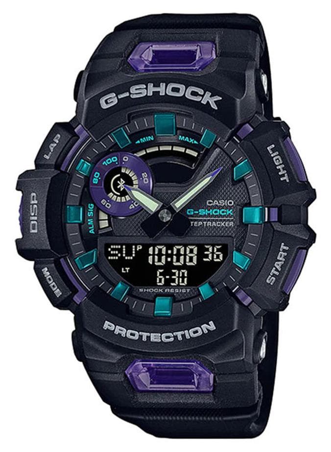 Men's Analog Plus Digital Round Water Resistance Wrist Watch GBA-900-1A6DR