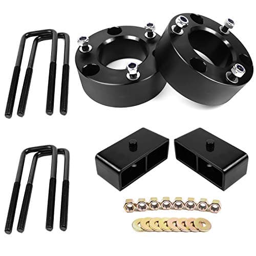 AUTOPTIM 3" Front and 2" Rear Leveling Lift Kit, Replacement for 2007-2023 Chevrolet Chevy Silverado GMC Sierra 1500