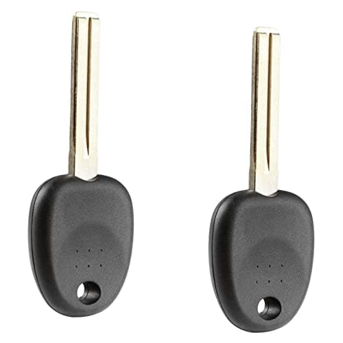 USA Remote Fob Transponder Car Key 46 Chip for 2006-2011 Hyundai Azera, 2009-2012 Hyundai Genesis, 2011-2012 Hyundai Sonata, 2009-2010 Kia Borrego (HY20-PT) (Set of 2)