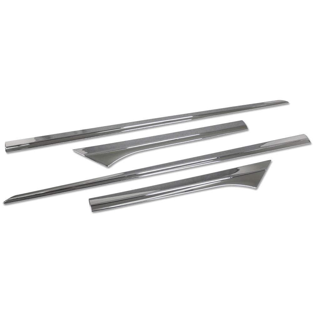 Beautost for Toyota Corolla 2024 2023 2022 2021 2020 2019 Body Side Door Molding Guard Cover Trims Chrome