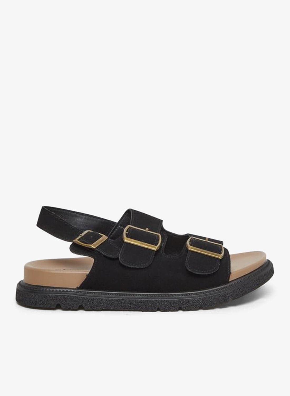 Styli Double Buckle Detail Sandals