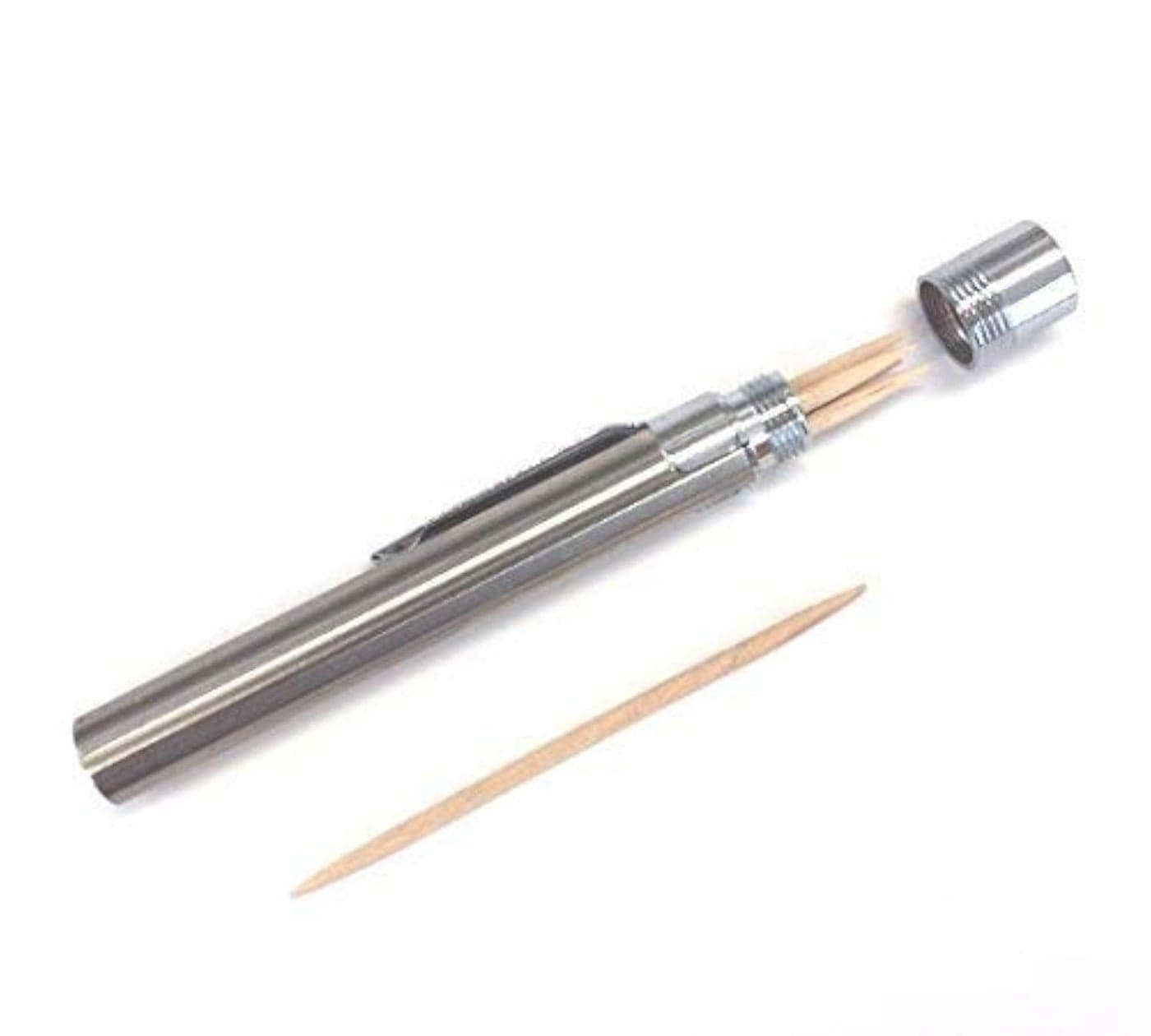 Bullseye Office Portable Stainless Steel Toothpick Holder Mobile Toothpick Case Easy to Carry in Your Pocket Bag and Much More
