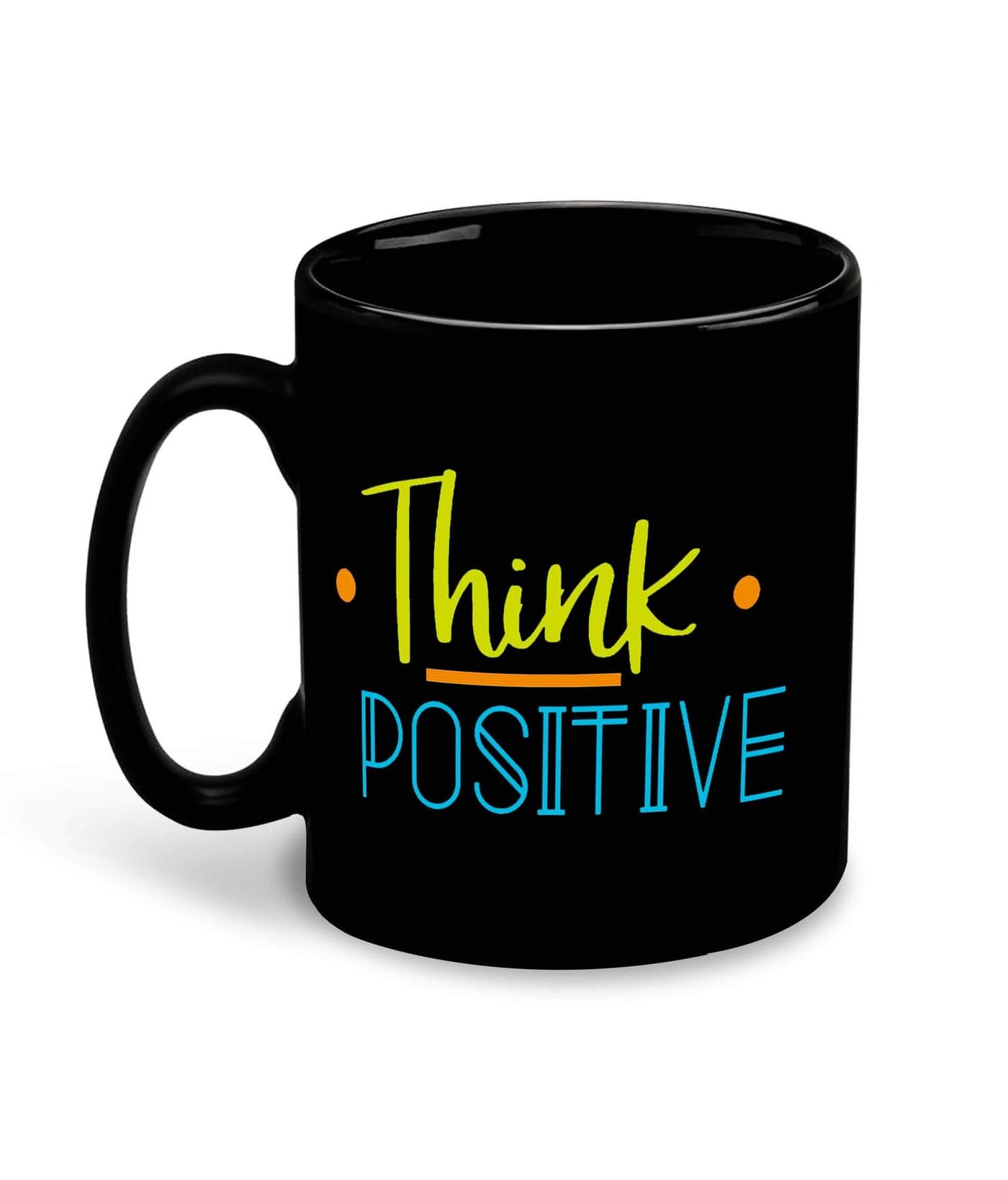 WHATS YOUR KICK Motivational Inspiration Printed Premium Black Ceramic Coffee Mug- Motivational, Gym Quotes, Think Positive, Coffee, Tea (Multi 6)