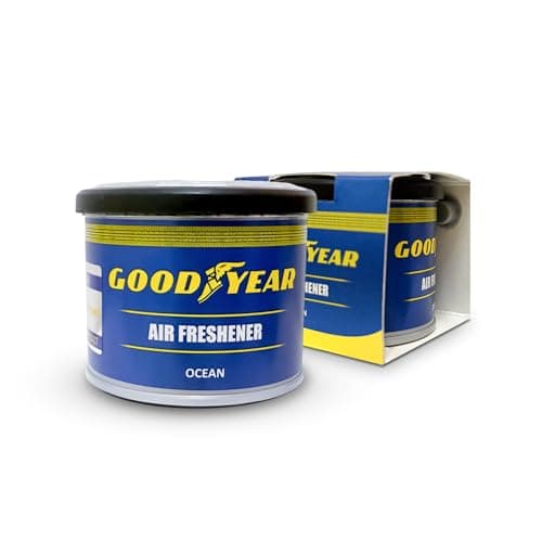 Goodyear Aroma Musk Car Air Freshener Gel 40g – Long Lasting Musk Fragrance Car Perfume Scent for 7 Weeks, Odor Remover & Car Interior Deodorizer