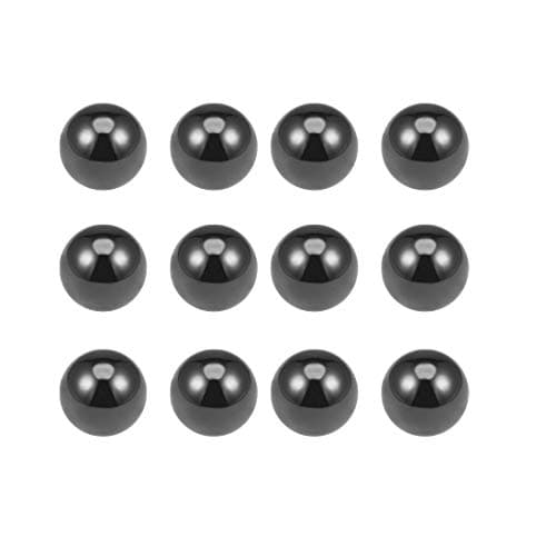 uxcell 5mm Ceramic Bearing Balls, Si3N4 Silicon Nitride Ball G5 Precision 12pcs