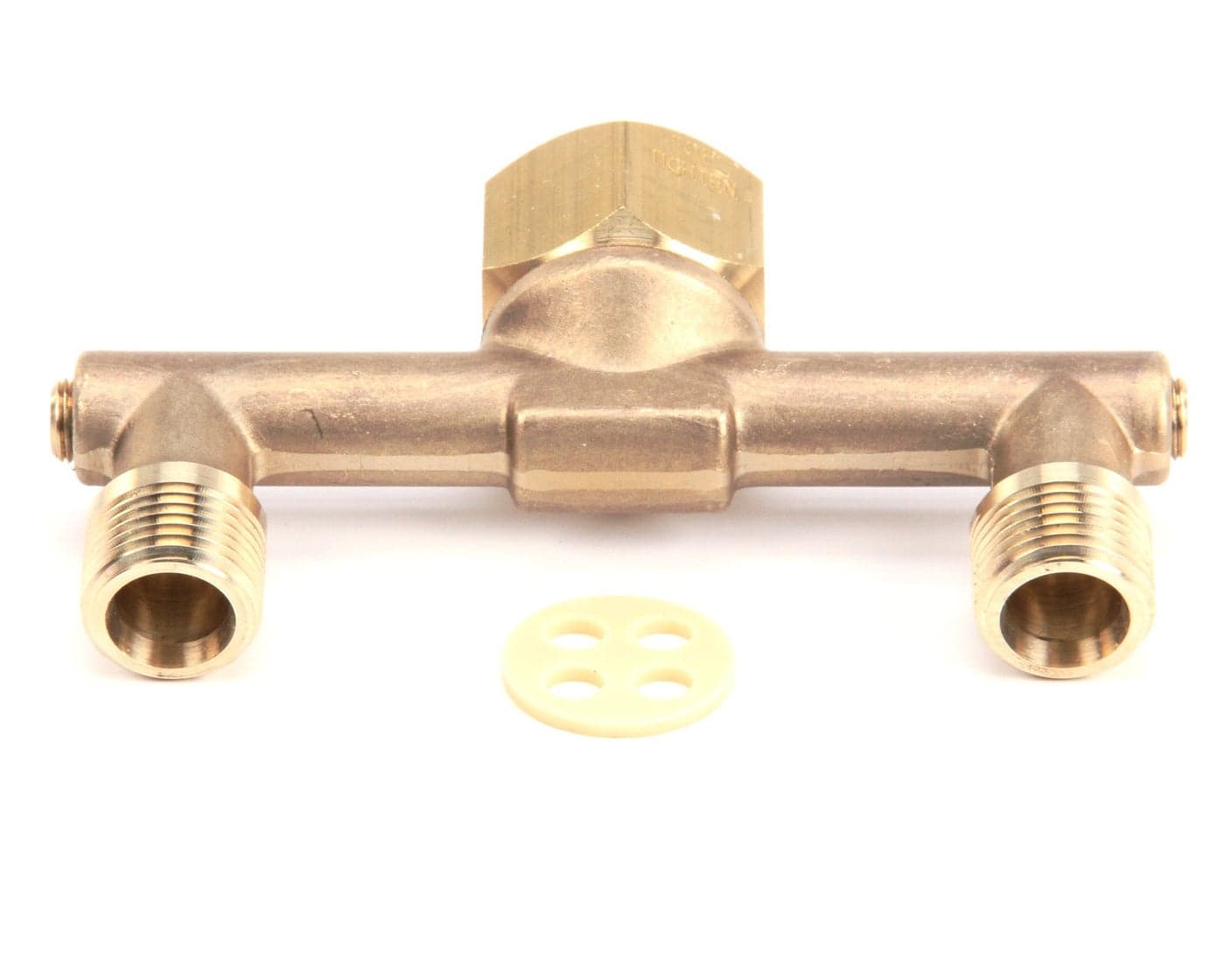 T&S Brass 002898-40 4-Inch Spreader Assembly, 1/2-Inch Npt Male Inlets