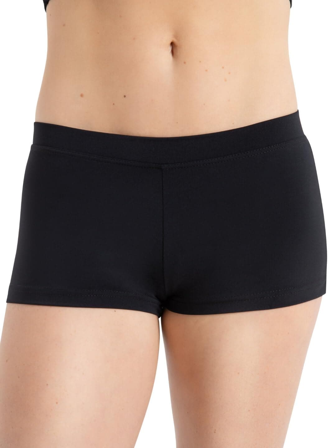 Capezio Women's Low Rise Boy Cut Short,Black,Large