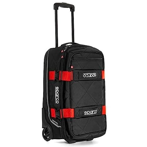 Sparco Travel Bag, Black/Red