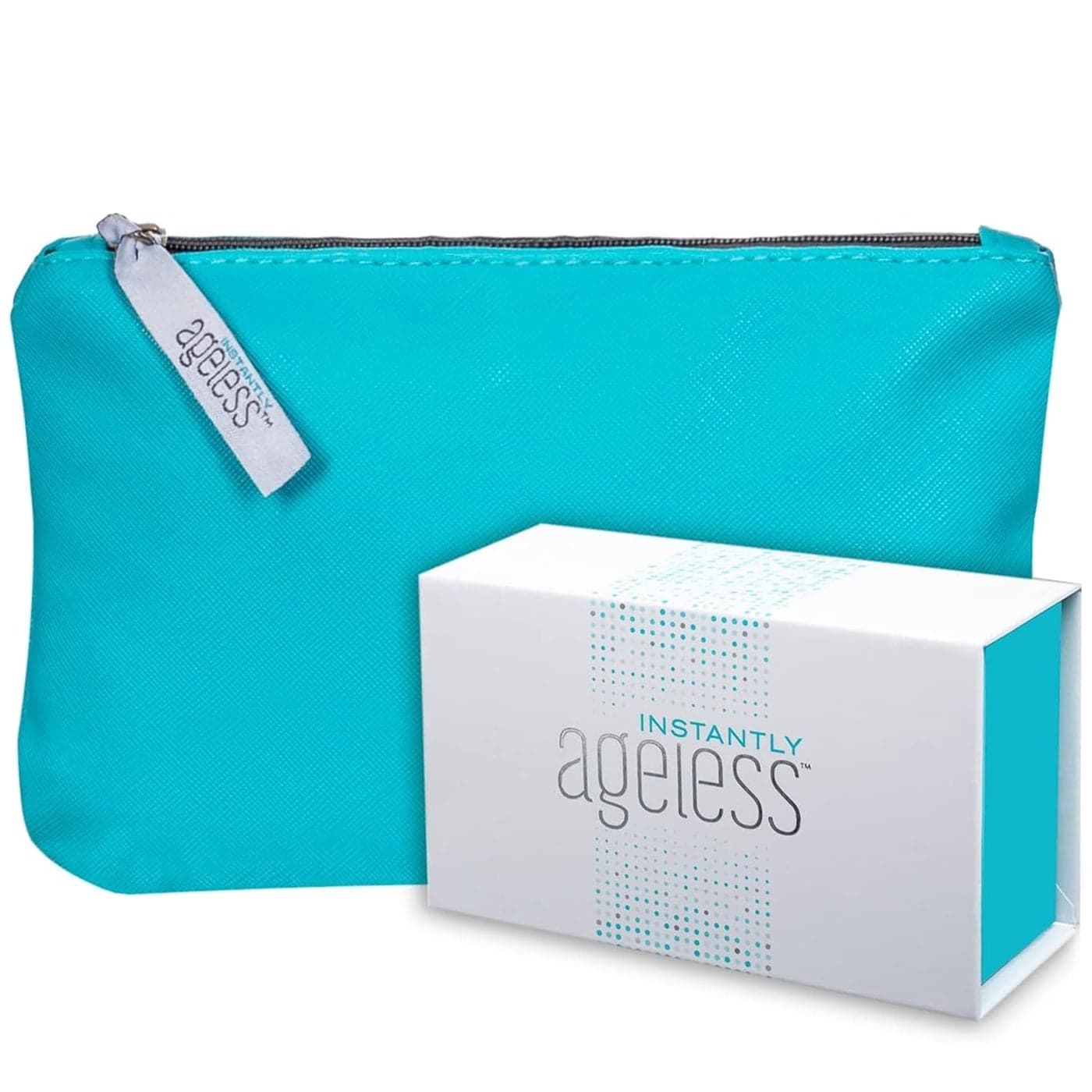 Instantly Ageless 25 Vials w/Free Quest Skincare Makeup Bag 25 Vial Box Set with Free Full Size Quest Skincare Makeup Bag