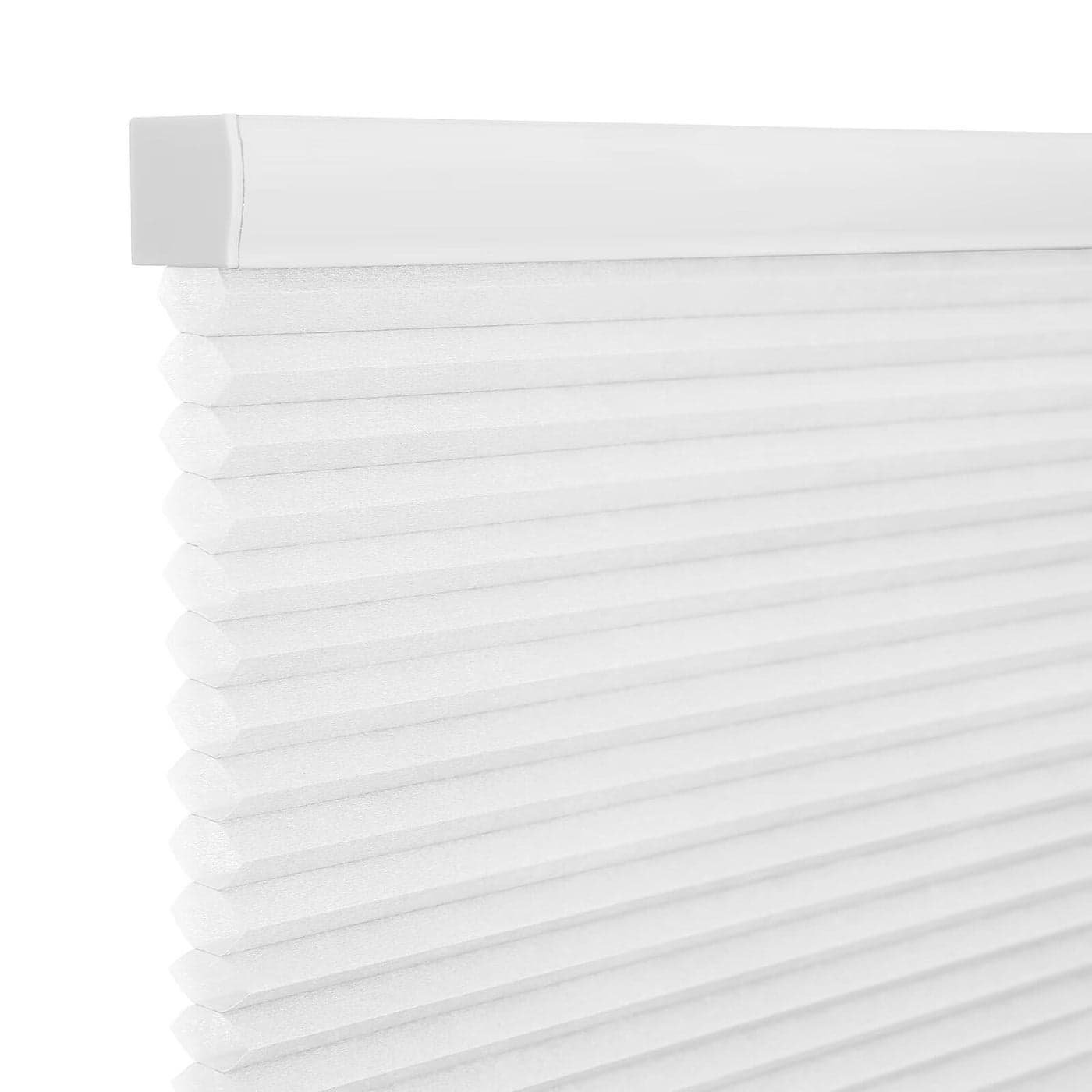 Changshade Cordless Cellular Shades Blackout Honeycomb Blinds for Windows No Tools Push Up 20 W x 50 H White