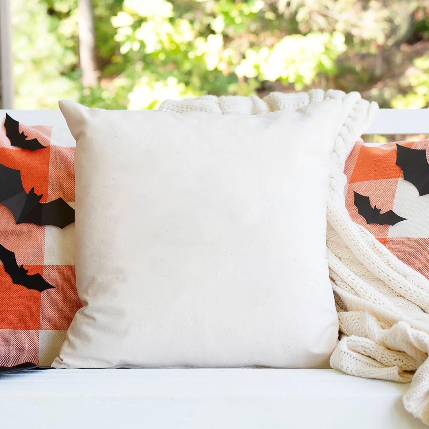 GTEXT Christmas Throw Pillow Cover Merry Christmas Pillow Cover Christmas Cushion Cover Linen 20 x 12 Inch