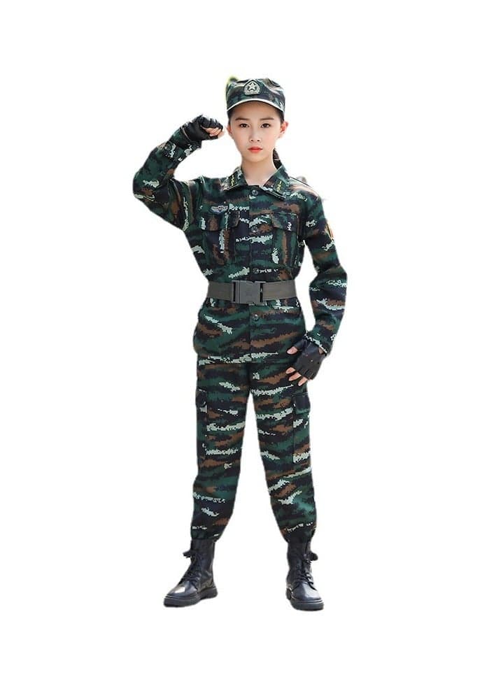 Unisex Kids Soldier Cosplay Set