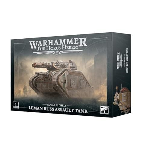 Warhammer Games Workshop Horus Heresy Solar Auxilia Leman Russ Assault Tank