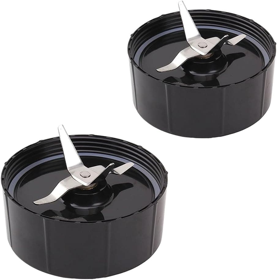 2Pcs Blender Cross Blades for Magic Bullet 250W MB1001 Series MixerReplacement Parts for MB1001B MBR1101 MBR1701 MBR1702 MBR0301 blenders