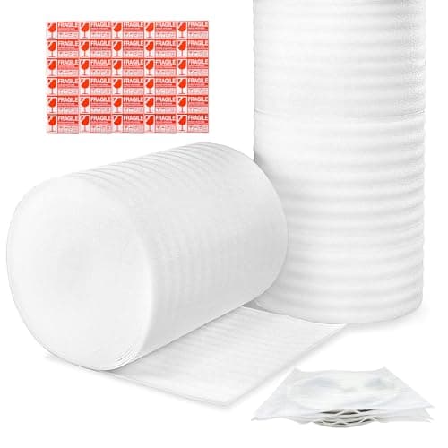 Moving Supplies 14 Wide X 160 Length Foam Wrap Roll Packing Supplies for Packing Moving Fragile Articles Furniture Transportation Packaging 14 Wide X 160 Length