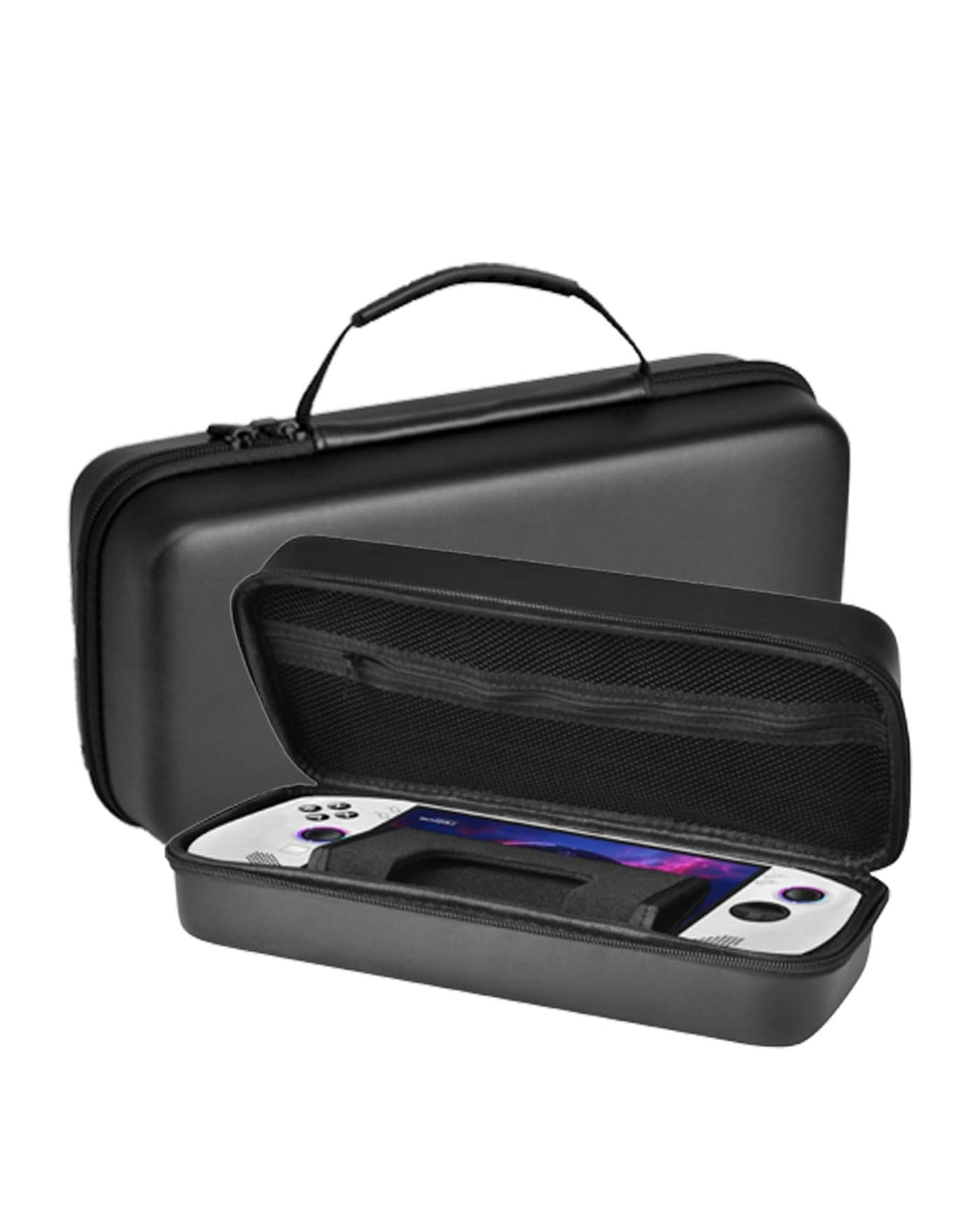 WUNIAK Storage Bag for Lenovo Legion Go S 8.8 inch Gaming Console,360 Protective Bag Carrying Case with Shoulder Straps Water-Resistant,Black.