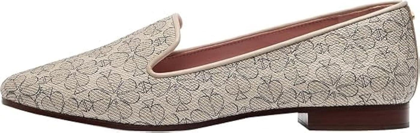 kate spade new york Spade Flower Lounge Loafer, Neutral Multi, 8