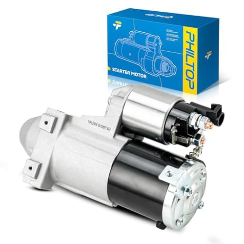 PHILTOP 19129N NEW Starter Compatible with Chevrolet, 2010 2011 2012 2013 2014 2015 Camaro 6.2L, 2012 2013 Caprice 6.0L, 2011 Caprice, 1.4KW 12V CW 10 Teeth Automotive Starter Motor
