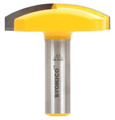 YONICO Router Bits Horizontal Crown 2-Inch Radius 1/2-Inch Shank 16181