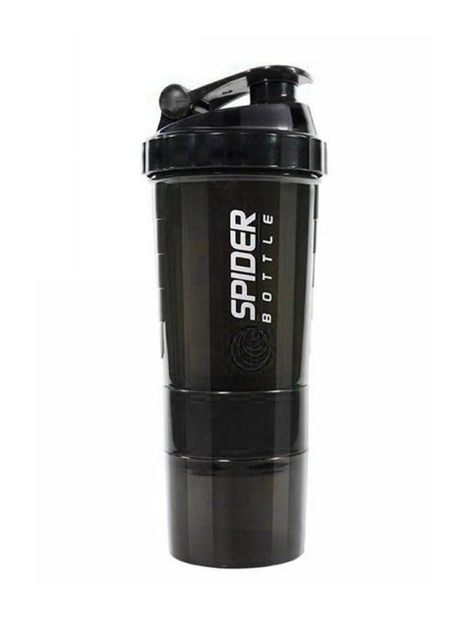 Three Layers Protein Powder Shake Exercise Bottle 500ml 500ml