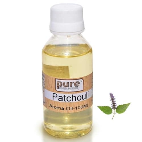 Pure Source India Patchouli Aroma Oil Undiluted 100 ML Pack Suitable for Aroma,Potpourri,Soap Making,Spa etc