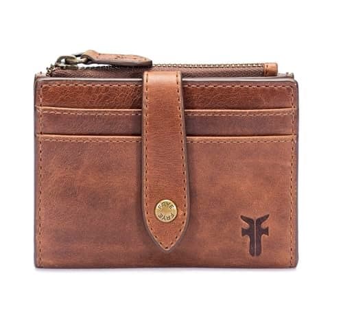 Frye Melissa Coin Purse, Cognac, One Size