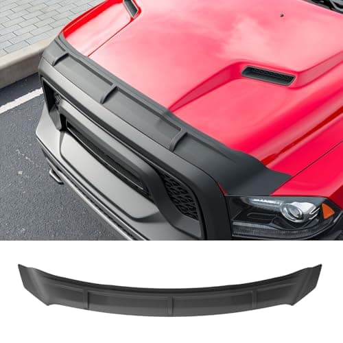 powoq Hood Deflector Compatible with 20092018 Dodge RAM 1500 Deflector TPE Shield Hood Protector Replacement for 2009 2010 2011 2012 2013 2014 2015 2016 2017 2018 Dodge RAM 1500 Accessories