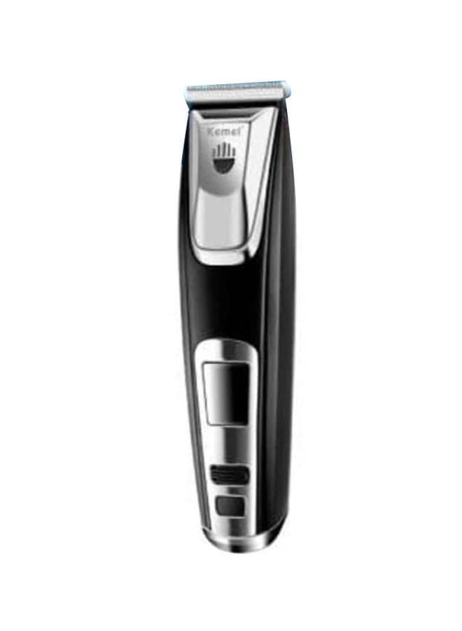 Electric Shaver With Hair Clipper Black/Silver