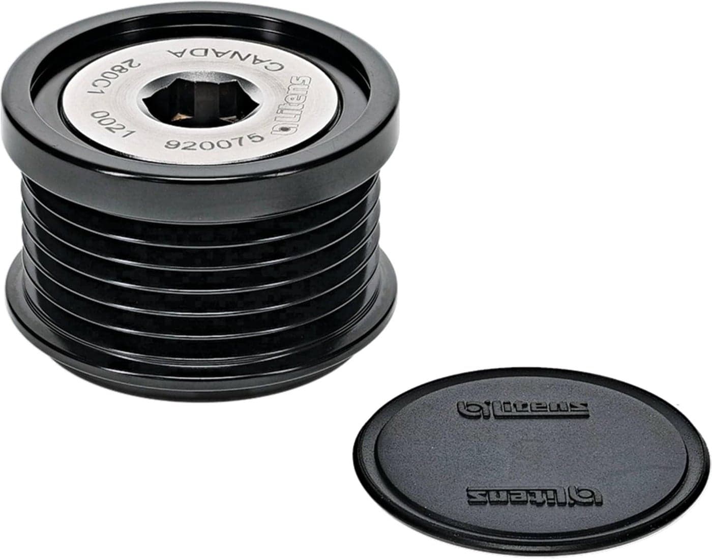 DB Electrical 206-48033 Decoupler Pulley with 6 Grooves, Serpentine Type