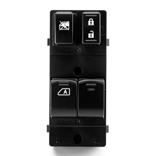 Driver Left Side Master Window Switch for 2008 2009 2010 2011 2012 2013 Nissa Altima Power Window Door Lock Switch Control Button Assembly 25401-JB100 25401-ZN60A DWS1328 1S14448 660800