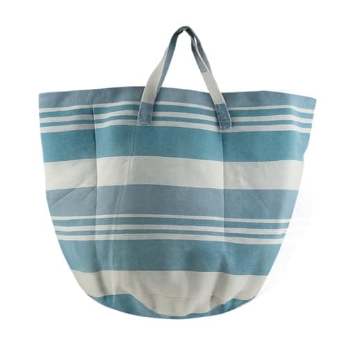 Värde Laundry Bag with Handle Pack of 1 | Foldable Clothes Laundry Bag | Also Works as Carry Bag | Lightweight & Durable | Perfect for College, Travel, and Daily Use | Kerala Lavender Mist