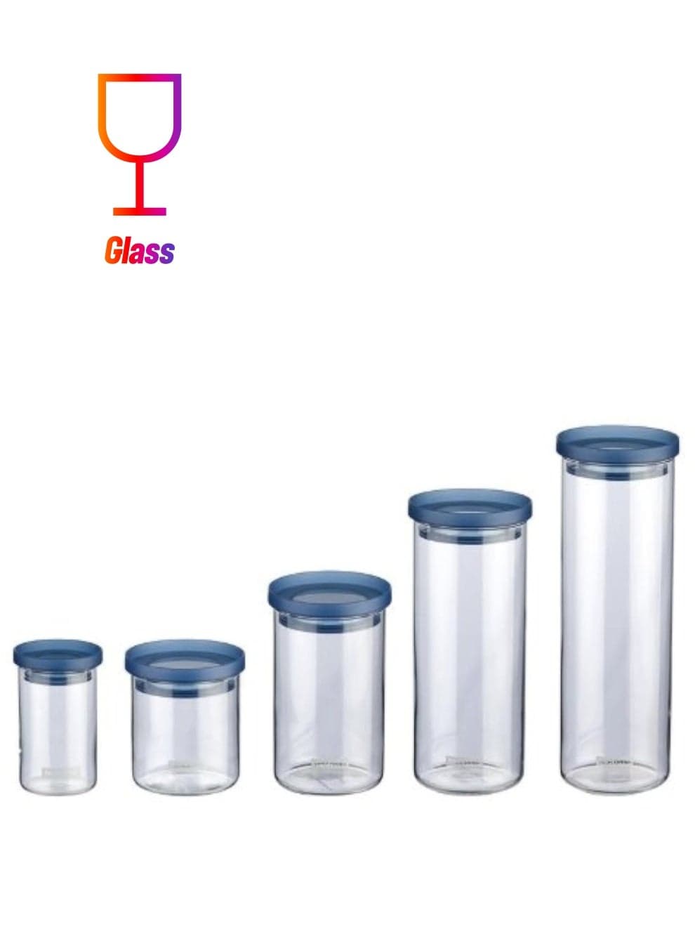 1.8L Assorted Food Storage Jar – Airtight Container for Kitchen & Pantry