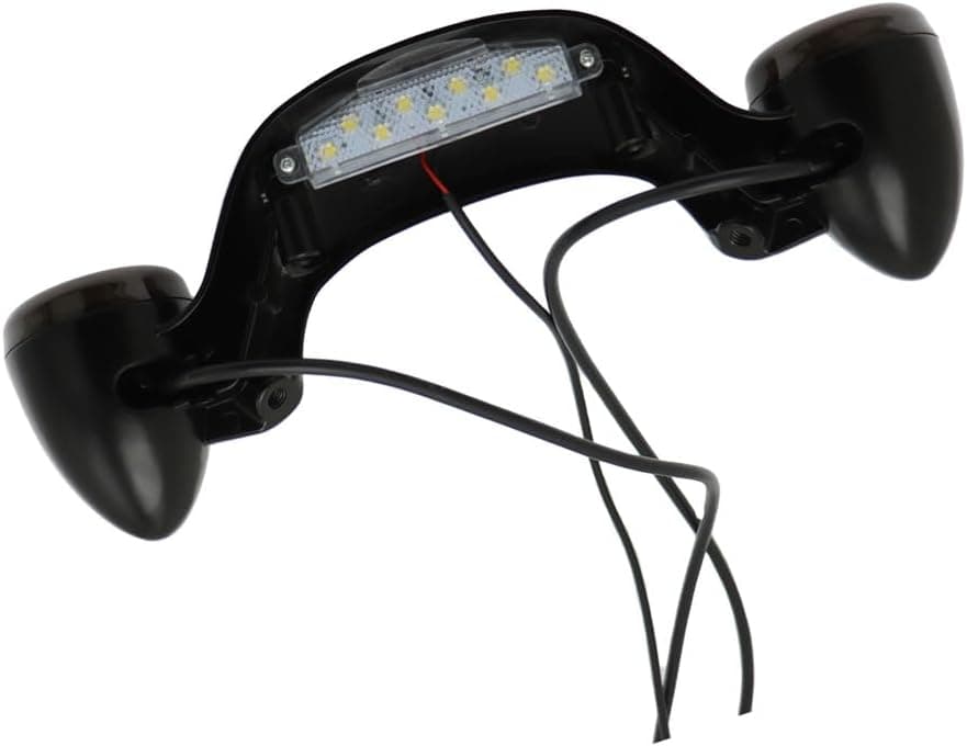 MACHSWON Bullet Rear Brake LED Light Bar Turn Signal for Harley-Davidson
