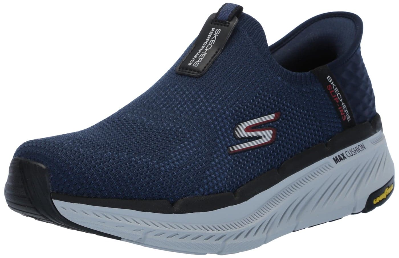 Skechers Men's Max Cushioning Premier 2.0 Slip-Ins Sneakers, Navy, 8.5 X-Wide